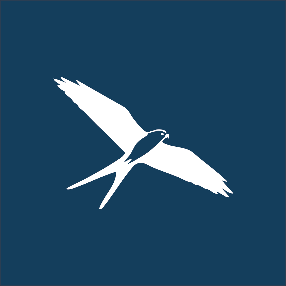 Pennate bird logo